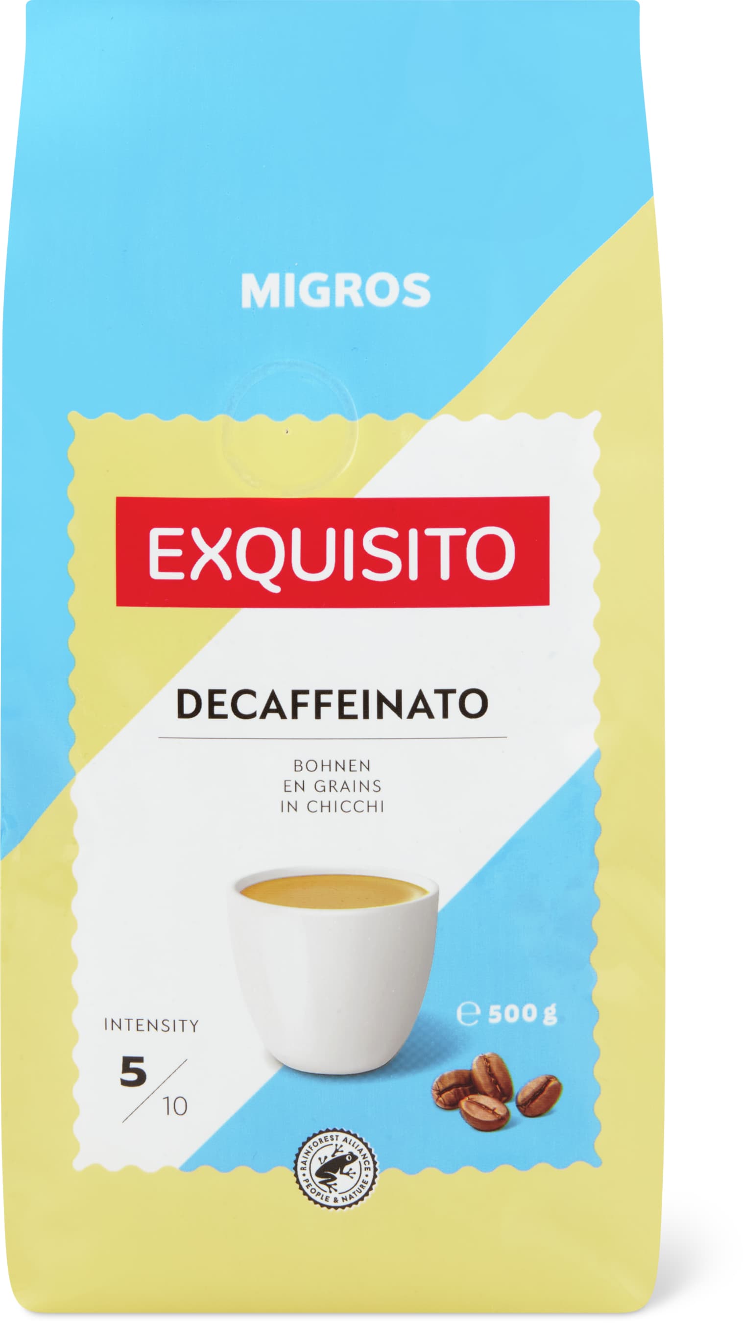 Exquisito Caffè in chicchi Decaffeinato